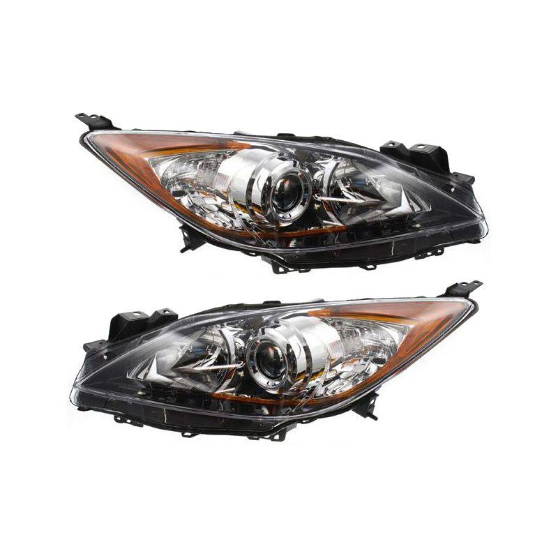 Clear Lens Headlight J586
