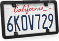 Chrome License Plate Backup Camera with Active Parking Lines E21637