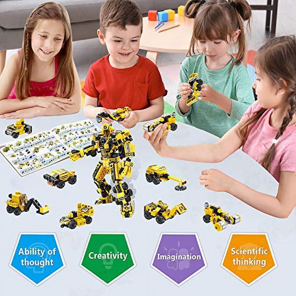 573 pcs STEM Construction Building Bricks Toy Kit Z42708