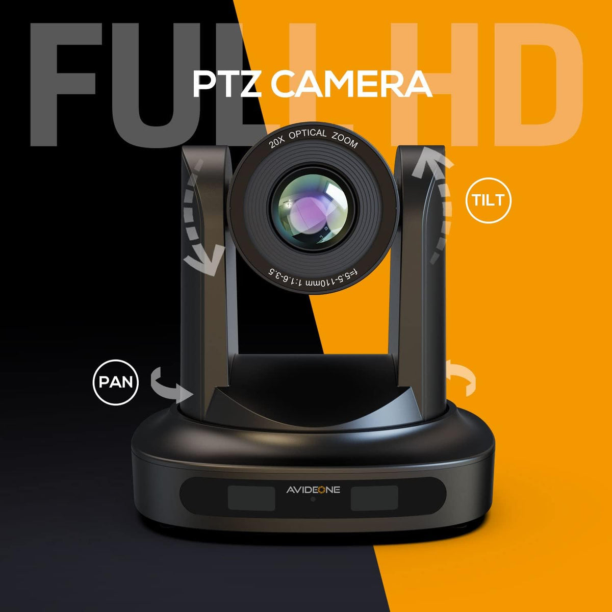 PTZ Camera 20x Optical Zoom HDMI 3G-SDI 1080P 60Fps IP Live Streaming V4871