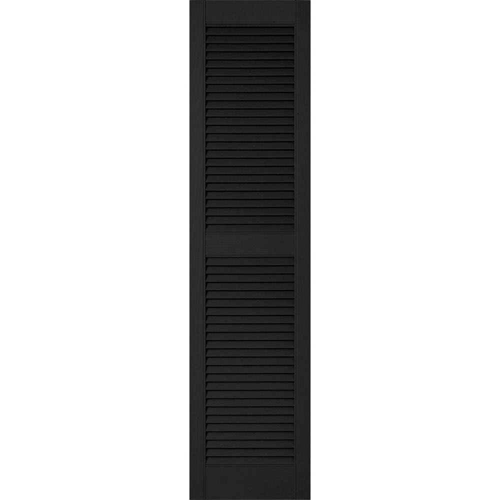 Open Louver Shutters with Shutter-Loks, Per Pair X383