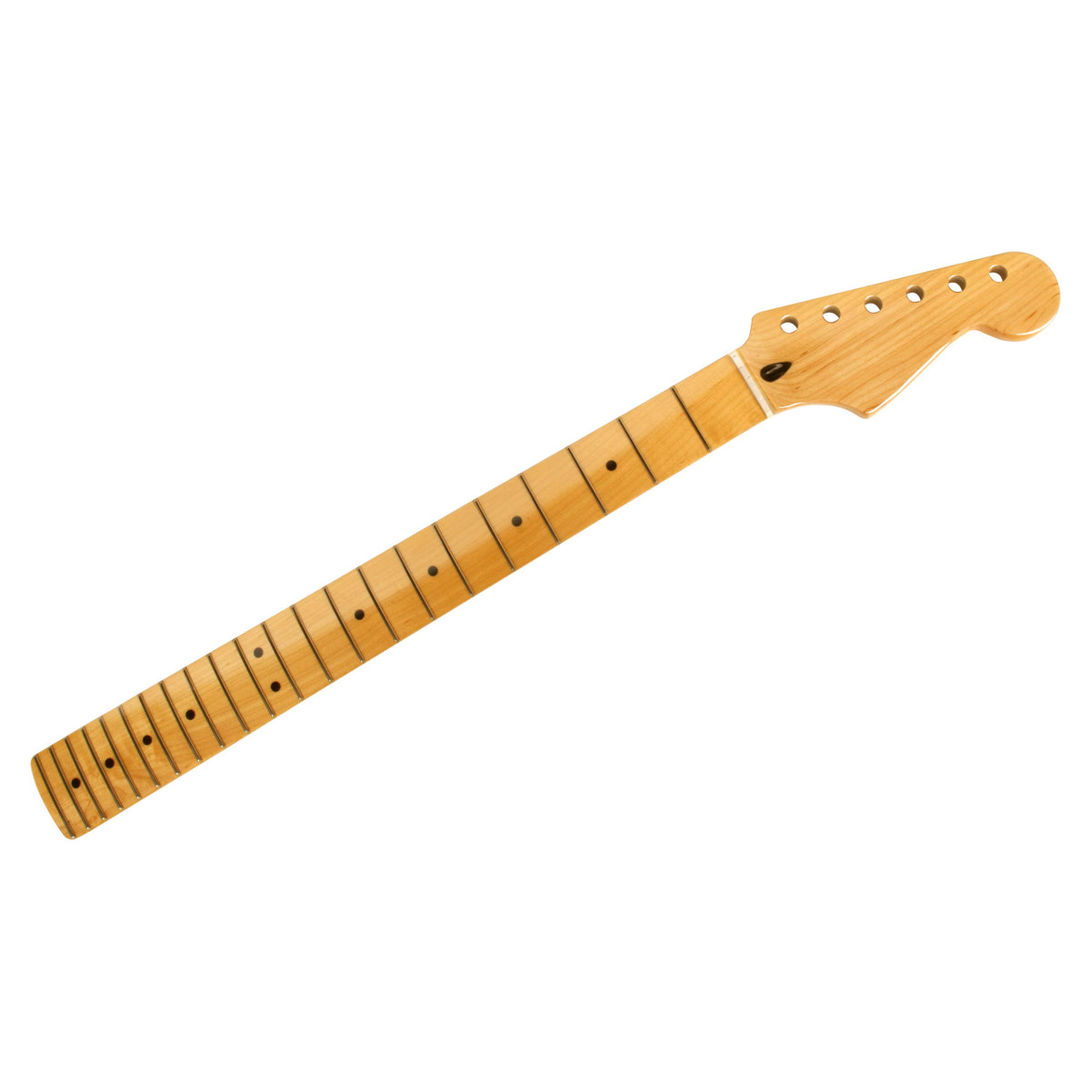 Vintage Amber Neck for Strat, Maple Fingerboard F9697