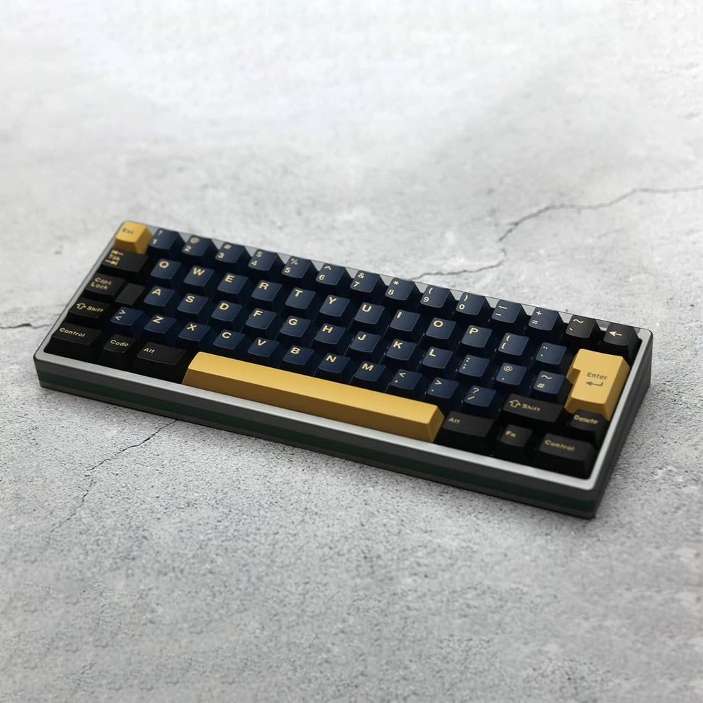 171 Keys Blue Custom Keycaps Doubleshot ABS Keycap Set Cherry Profile O733