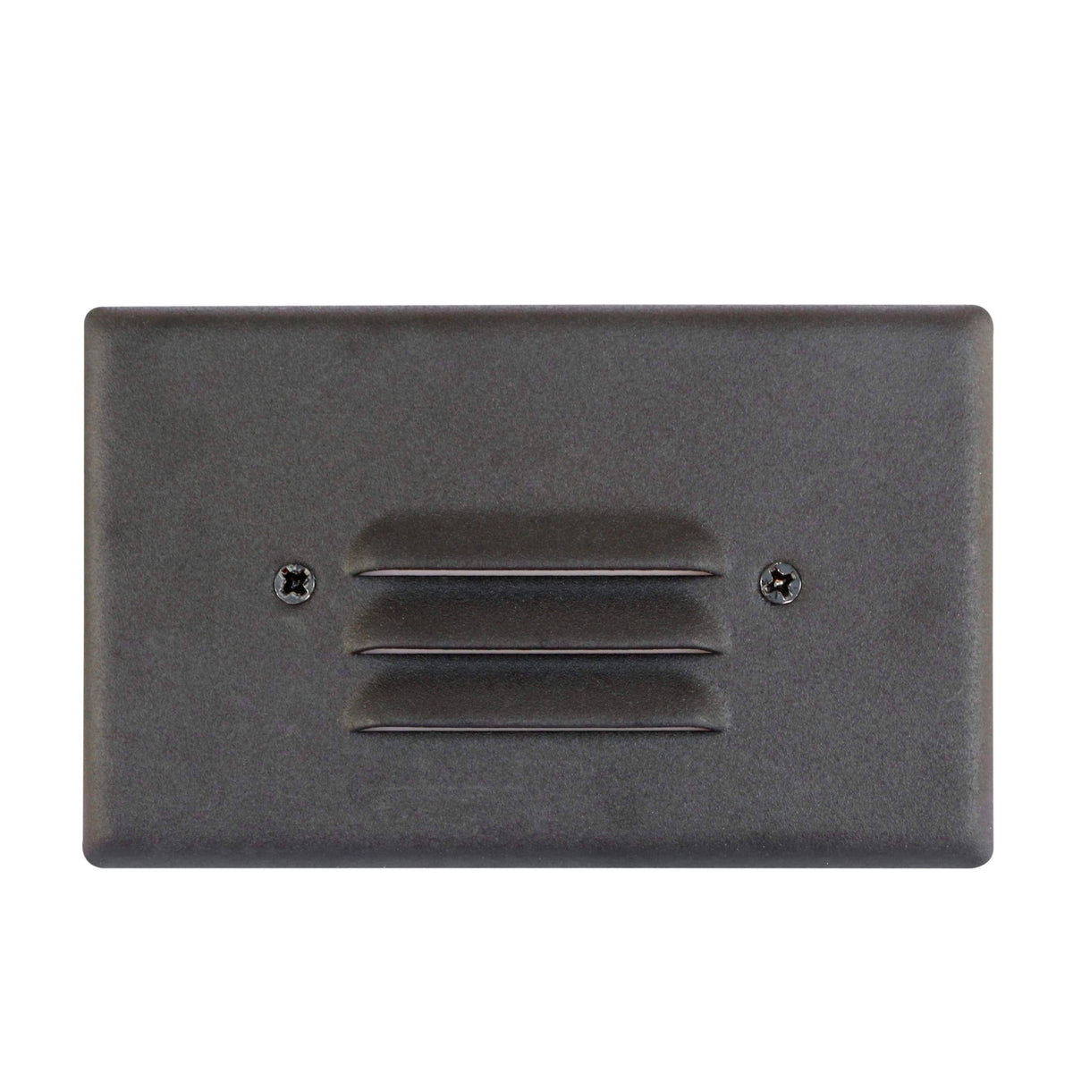 5 Pack Black Angled Louver Step Light with Vertical/Horizontal Plate - 2700K X702963