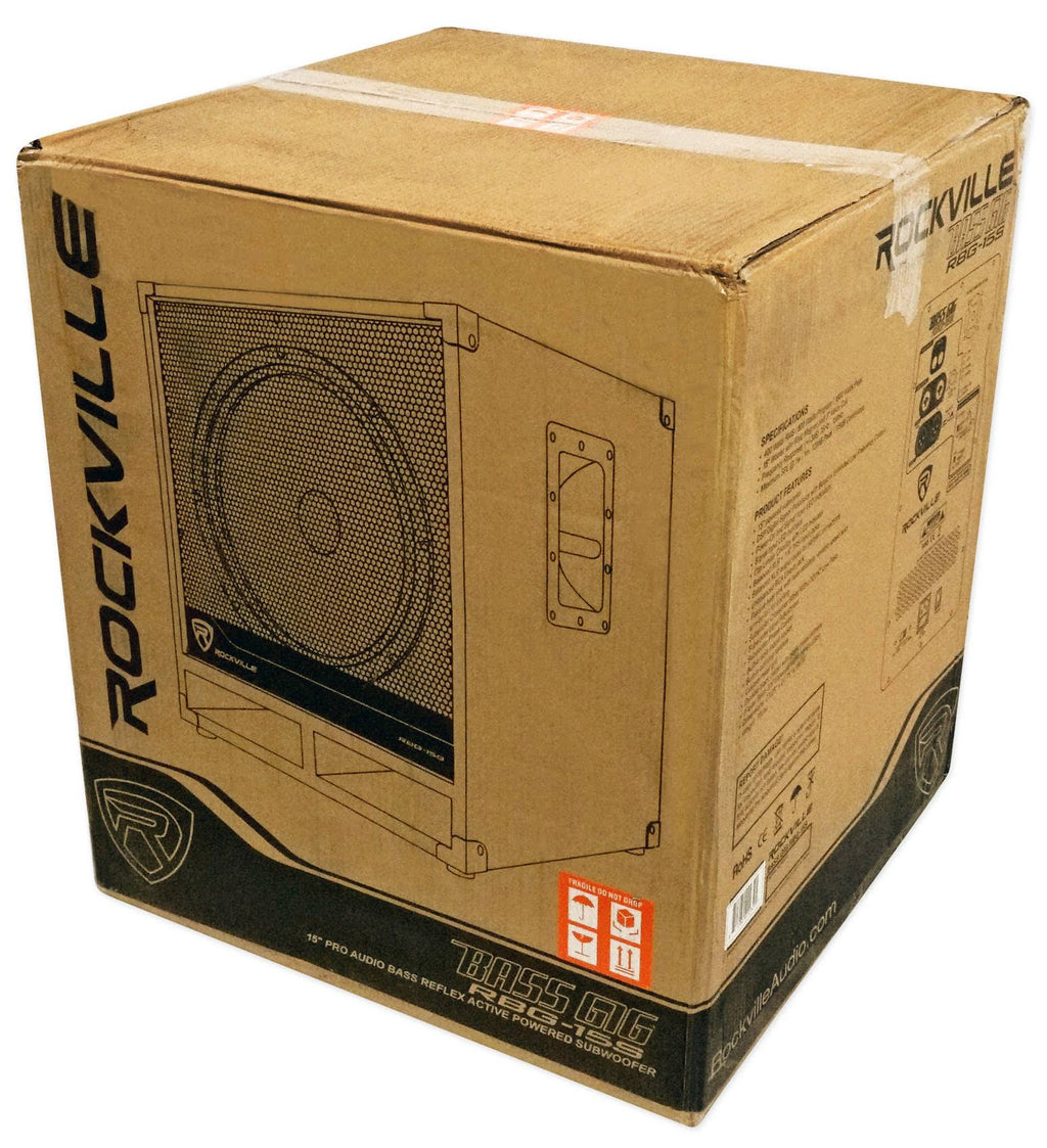 1600W Active Powered PA Subwoofer with Steel Casters Q351