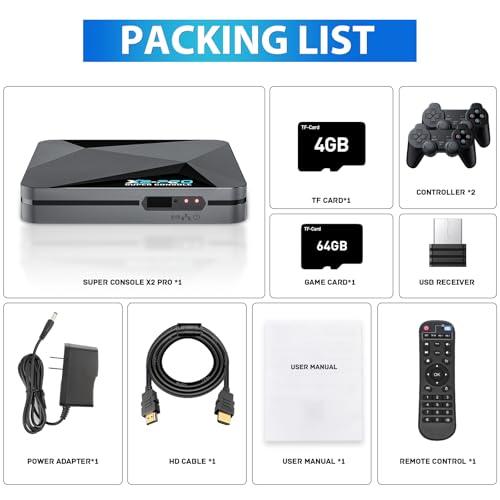 Retro Game Console with 65000+ Games U13488
