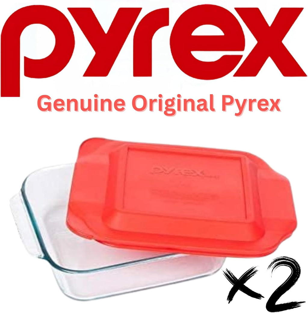 8 Square with red cover (2 PACK) N41524