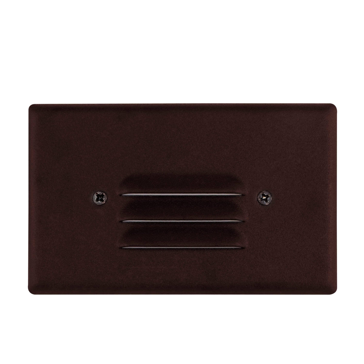 5 Pack Black Angled Louver Step Light with Vertical/Horizontal Plate - 2700K X702963