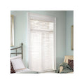 White 31.25X72 Faux Wood Cordless Blind W429