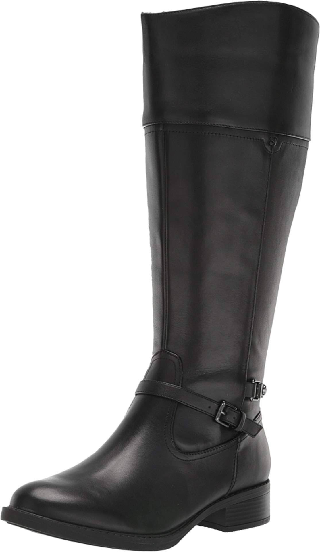 Black Wide Calf Shoes E40478