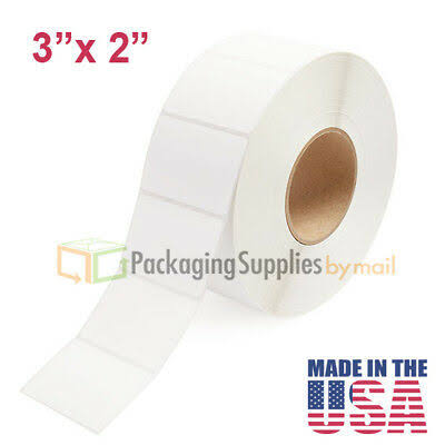 Thermal Transfer Labels 3x22 Roll Perforated 4 Rolls/Case D1370