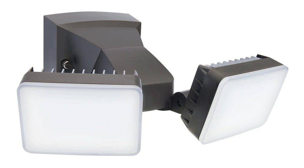 Dusk-to-Dawn Security Flood Light with Timer, 2100 Lumen LED, Wall Mount Q6937
