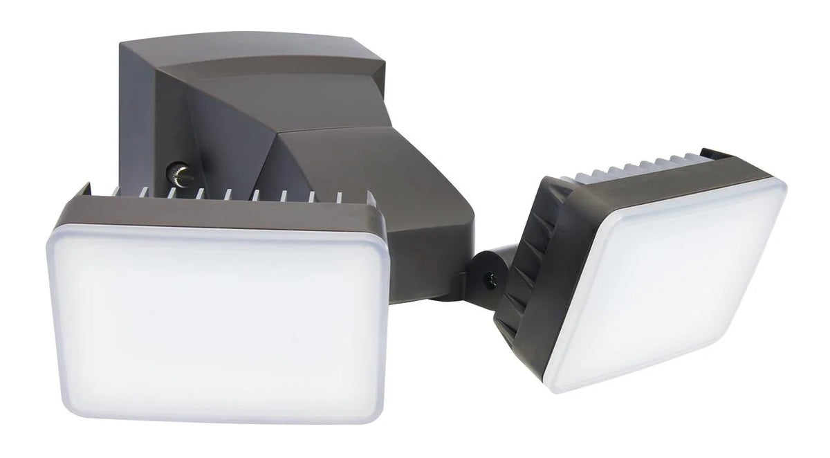 Dusk-to-Dawn Security Flood Light with Timer, 2100 Lumen LED, Wall Mount Q6937