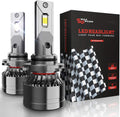 HB4 120W 20000LM 6000K Cool White LED Headlight Bulbs Kit Pack of 2 E6221