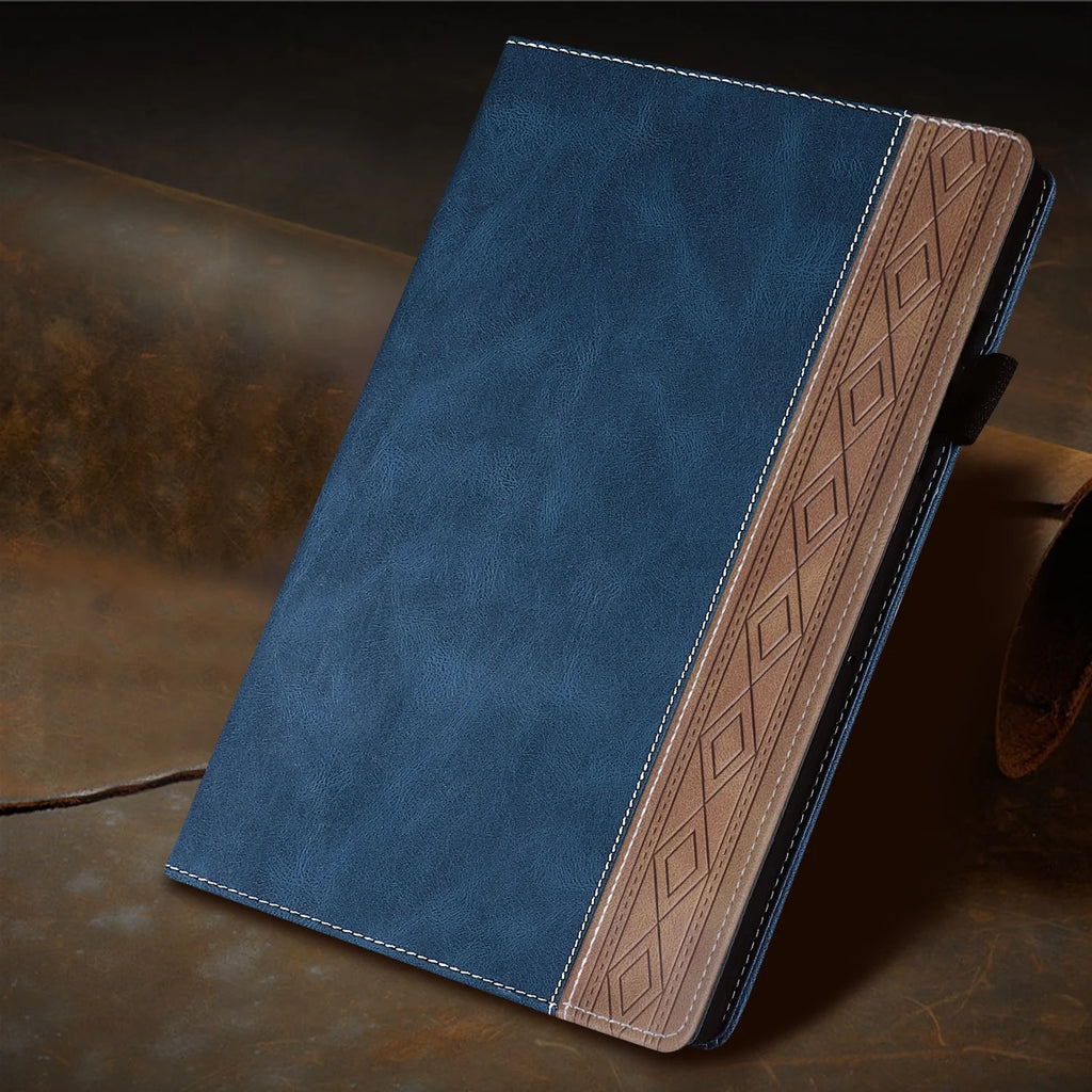 Blue PU Leather Magnetic Flip Stand Case for Samsung Galaxy Tab A8 10.5 Inch L588