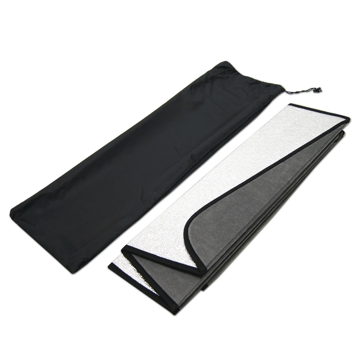 Silver and Grey Windshield Sun Shade for 2019-2022 Ford Edge A673