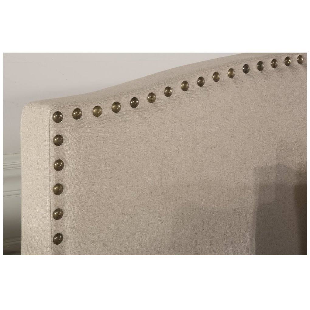 Light Taupe Fabric Headboard A452656
