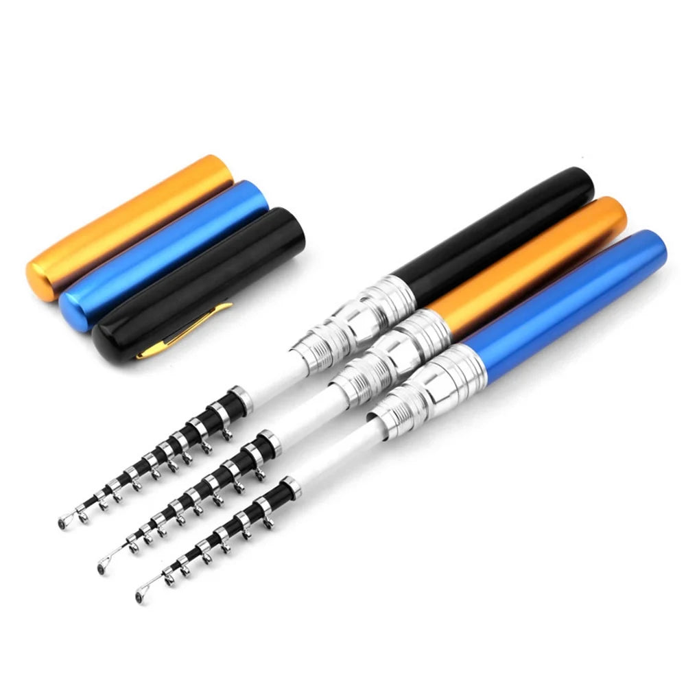 Portable Pen Shape Fishing Rod with Interchangeable Spinning Reel M75939