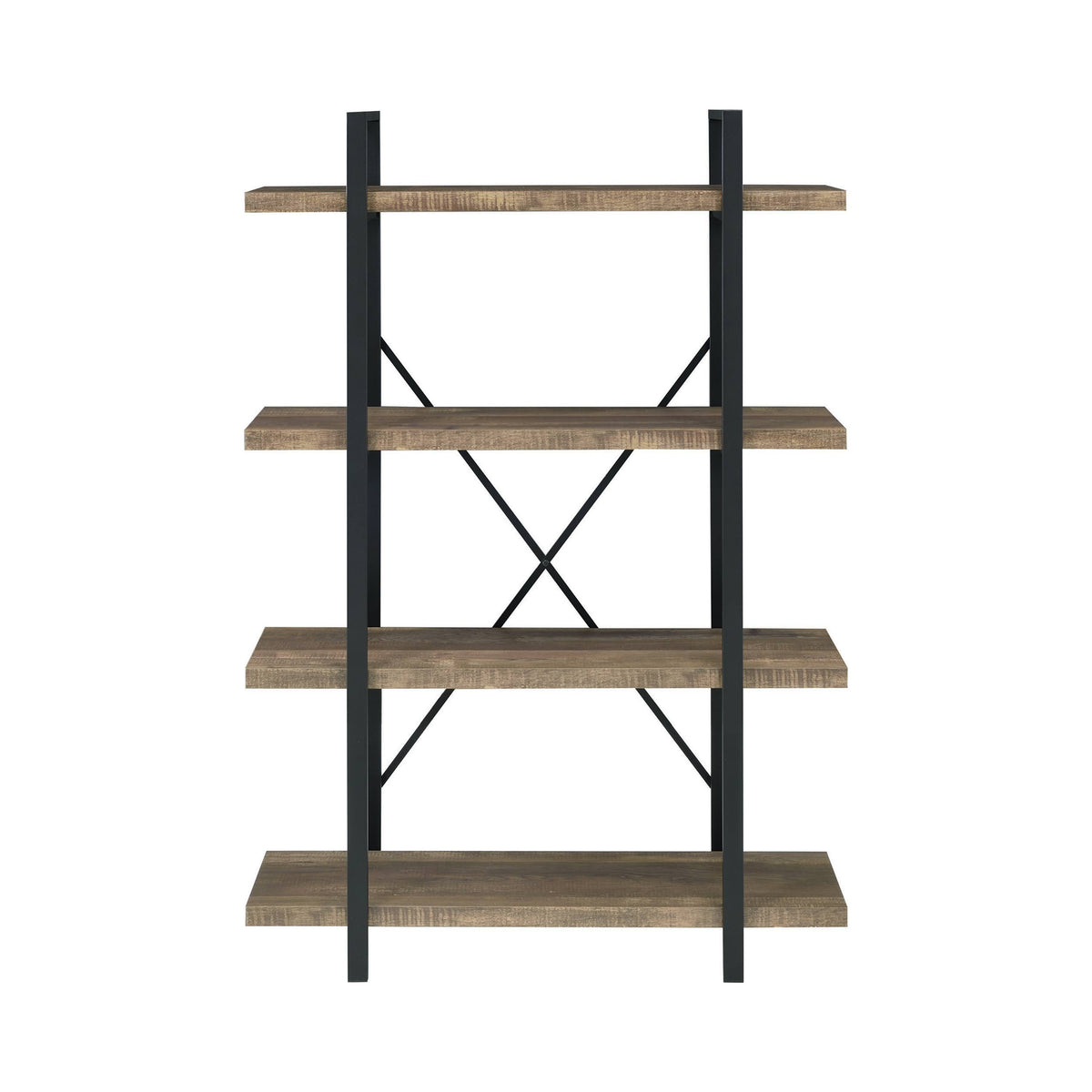 Rustic Oak Bookcase V30858