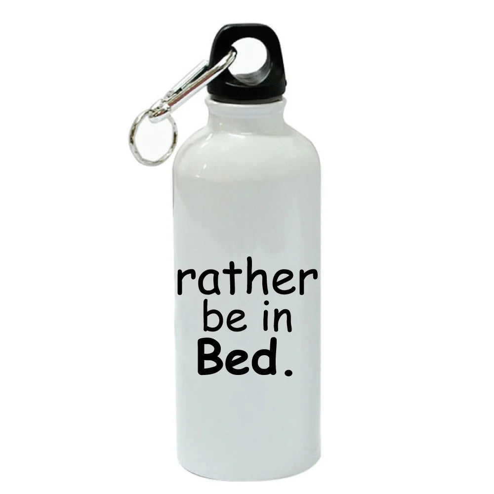 White Aluminum Sports 20 oz Water Bottle Z5671