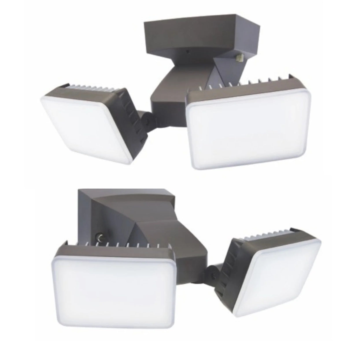 Dusk-to-Dawn Security Flood Light with Timer, 2100 Lumen LED, Wall Mount Q6937