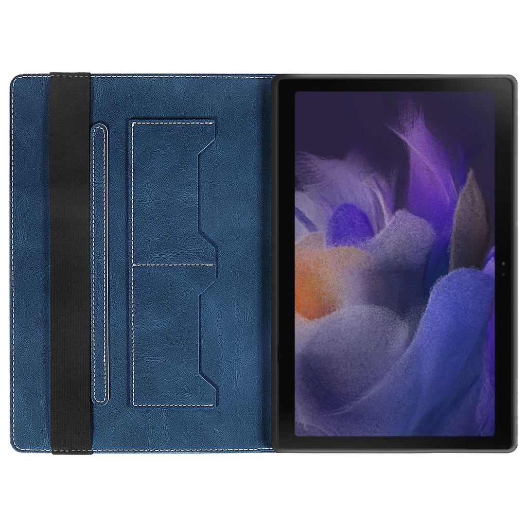 Blue PU Leather Magnetic Flip Stand Case for Samsung Galaxy Tab A8 10.5 Inch L588