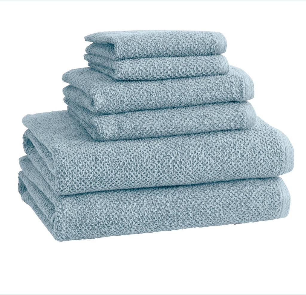 Light Grey Set of 4 Cotton Quick-Dry Bath Towels U24873