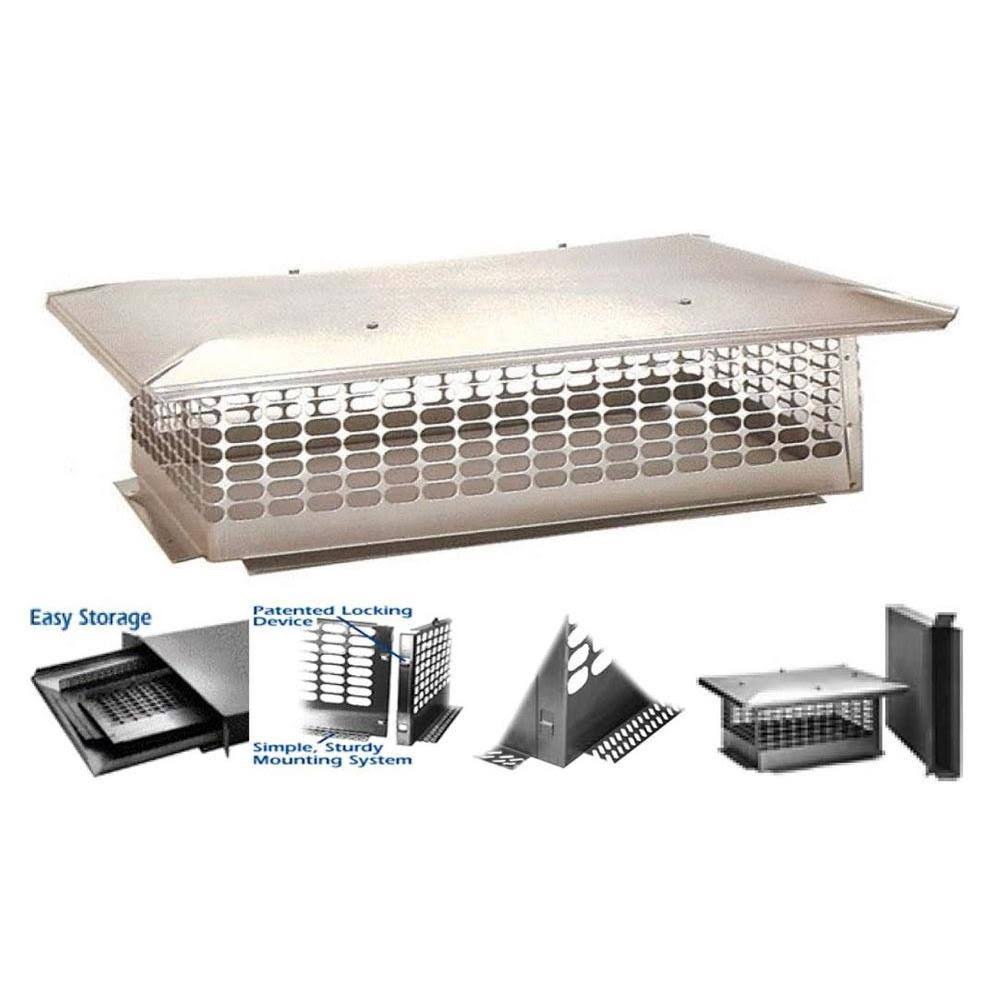 Fixed Stainless Steel Chimney Cap H7381