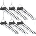 6 Pack Linkable Integrated LED Shop Light, 4 ft, 6000K Daylight X2538