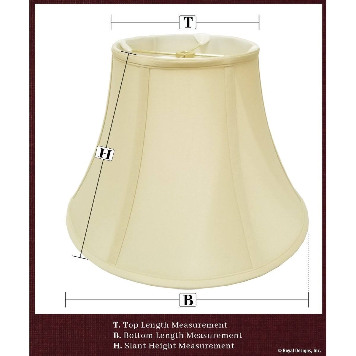 Linen Beige Bell Lamp Shade, 11 x 18 x 13.5 W83572