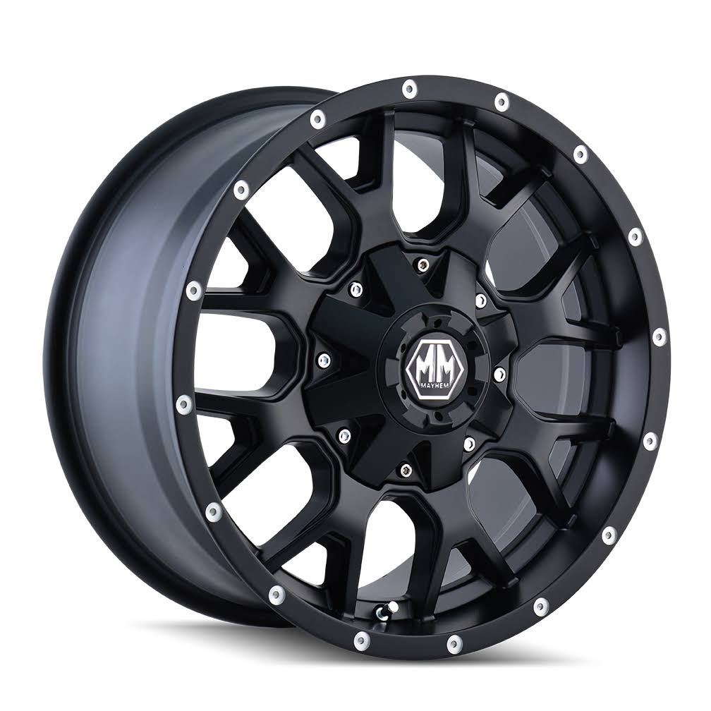 Matte Black 20x9 8x180 18mm Wheel L477