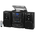 3 Speed Stereo Turntable with Dual Cassette Deck Q433