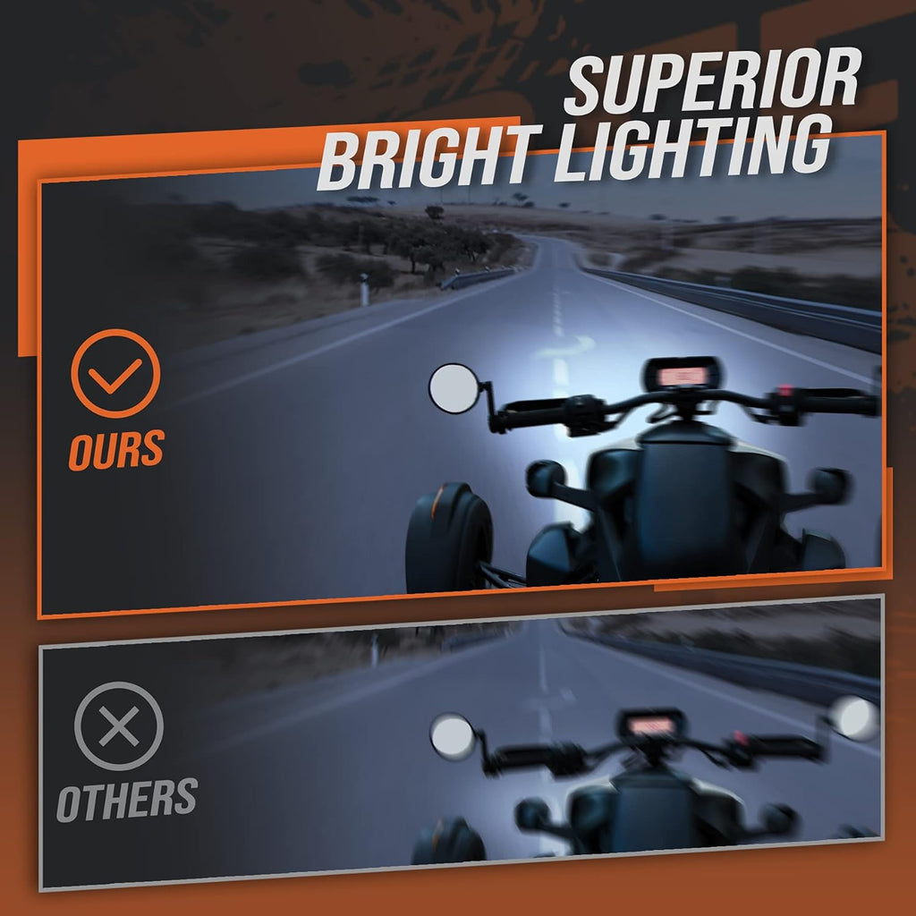 Black LED Auxiliary Light Kit with Daytime Running Light G70196