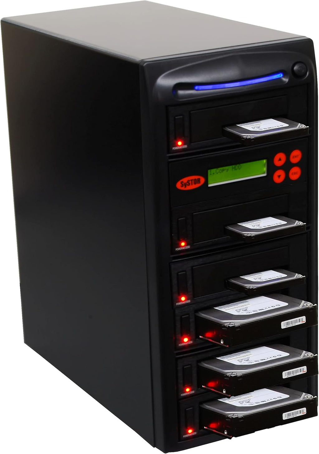 Hard Drive Duplicator for SATA 3.5 Disk & 2.5 Solid State Drives Q175