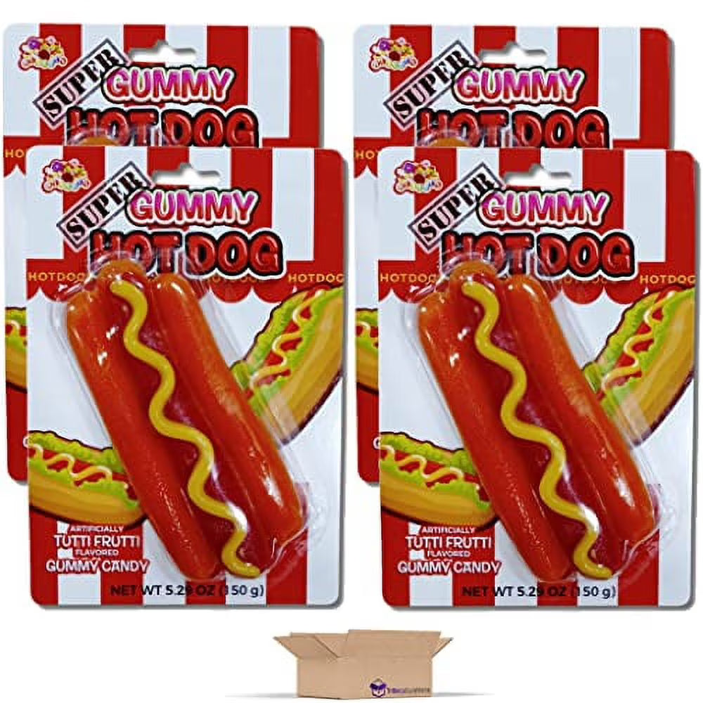 5.29 Ounce Pack of 4 Hot Dog D789