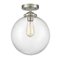 Brushed Satin Nickel Semi-Flush Mount Light U945674