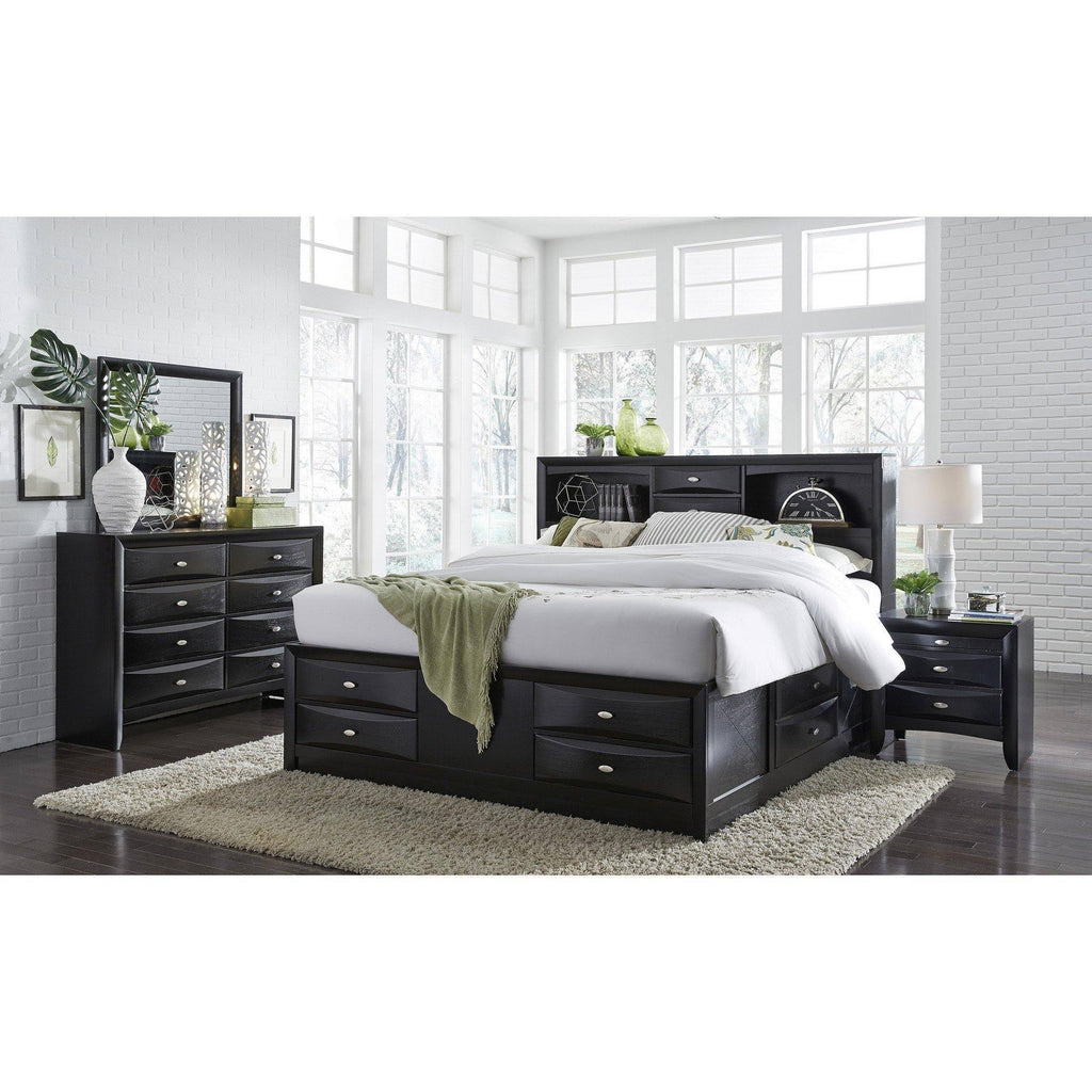 Black Chest with Drawer D660