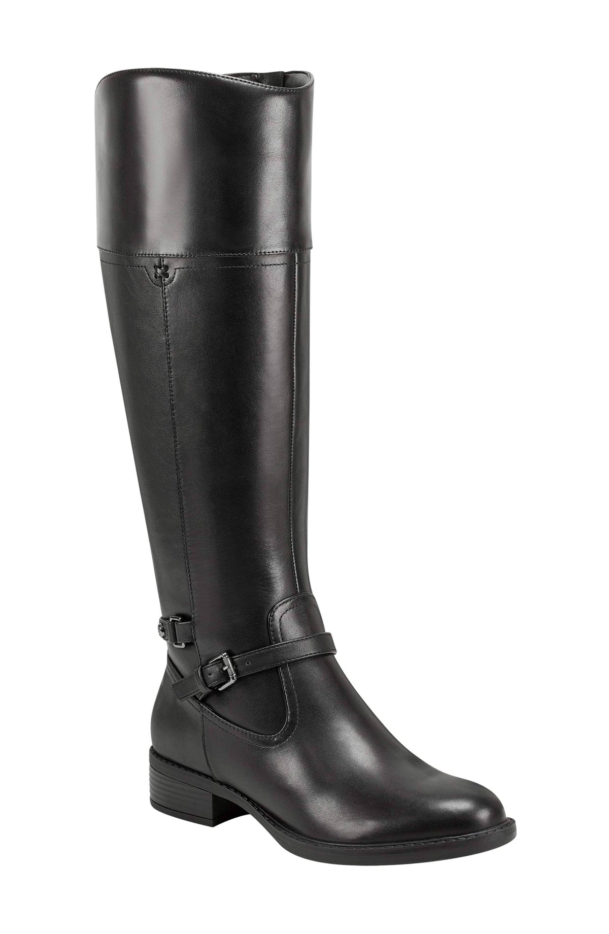 Black Wide Calf Shoes E40478