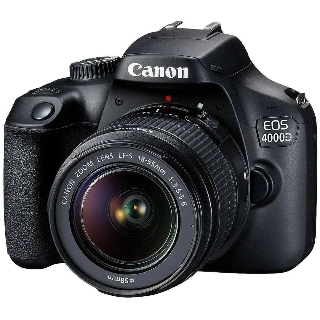 DSLR Camera Bundle with 18-55mm Zoom Lens + 32GB Card + Case + Tripod H54014