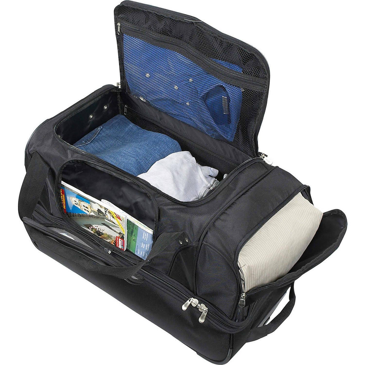Rolling Drop Bottom Duffel O4128