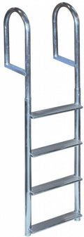 4-Step Wide Rung Aluminum Dock Ladder I566
