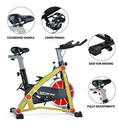 Belt Drive Exercise Bike (Black) B261