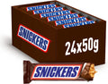 24 bars x 50g Chocolate Covered Caramel Peanuts Candy Bar X181
