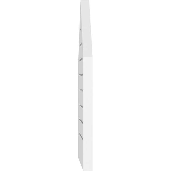 Peaked Top Surface Mount PVC Gable Vent M645114
