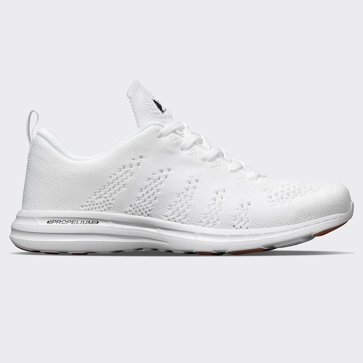 White Black Gum Techloom Shoes X7082