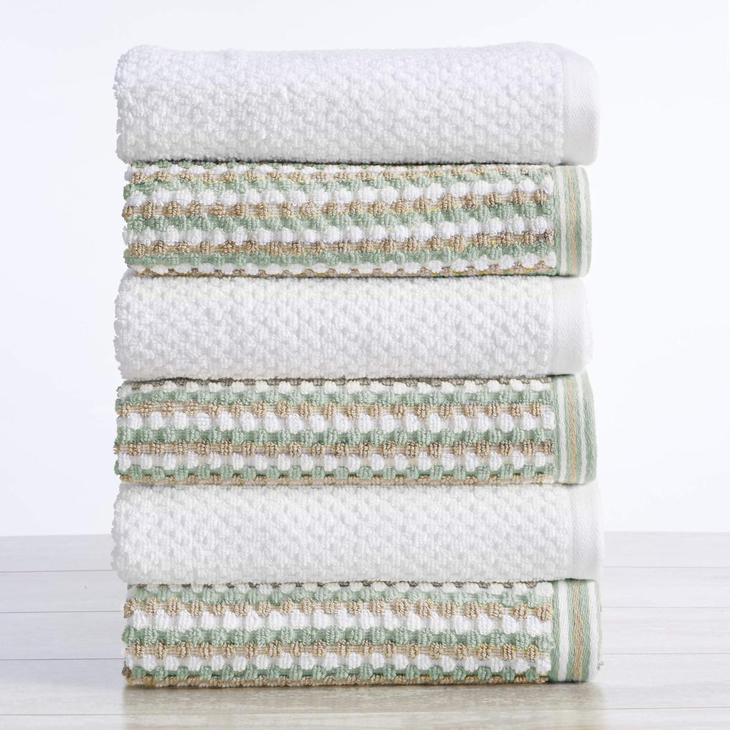 Light Grey Set of 4 Cotton Quick-Dry Bath Towels U24873