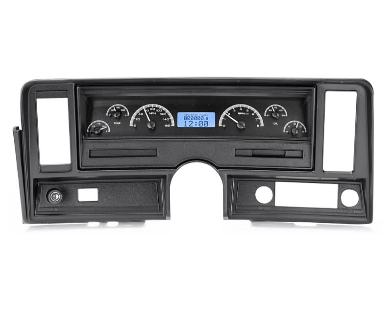 Black Alloy Style Face Blue Display Chevrolet Nova 1969-1976 P2826