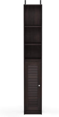 Espresso Door Bath Cabinet L6037