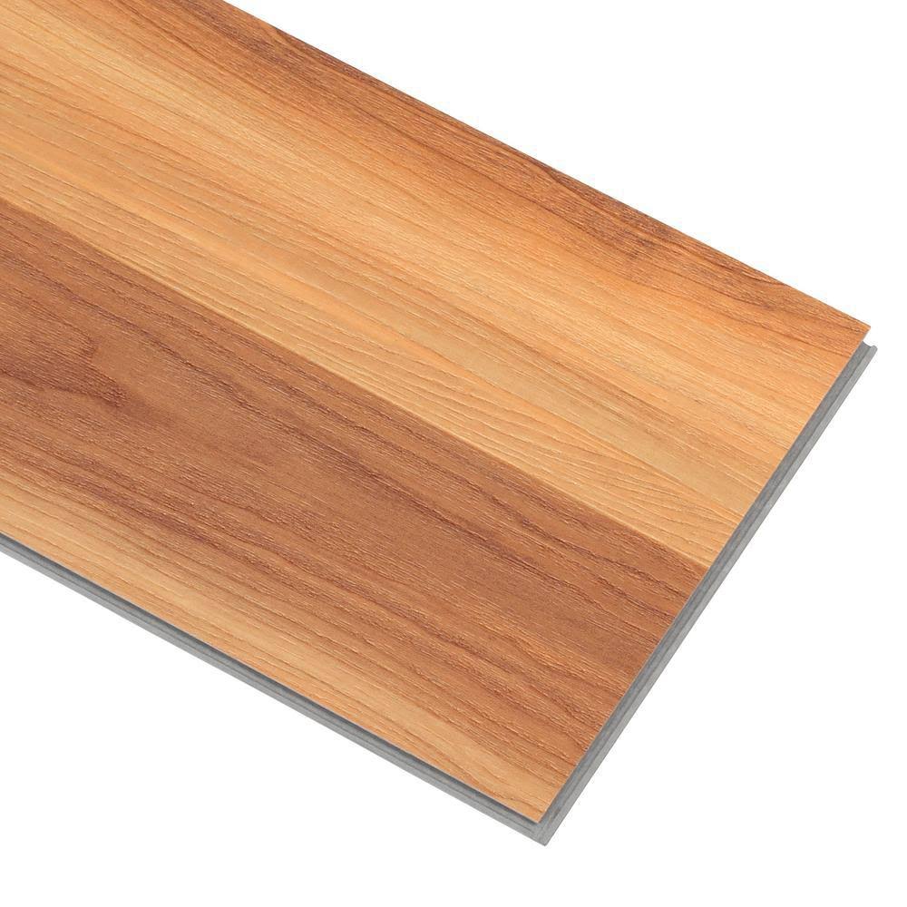 Warm Cherry Luxury Vinyl Plank Flooring (24.74 Sq. ft. / CASE) S217198