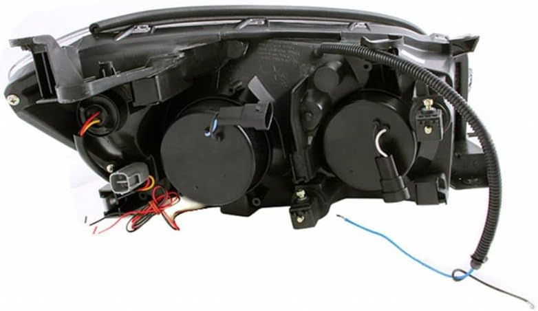 Projector Headlights with Halo Black Z36186